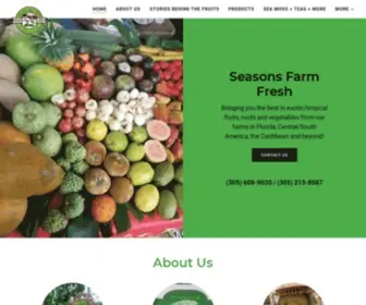 Seasonsfarmfresh.com(Seasons Farm Fresh) Screenshot