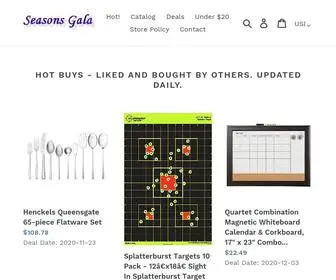 Seasonsgala.com(Seasons Gala) Screenshot