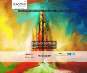 Seasonsgroup.co.in(New Delhi) Screenshot