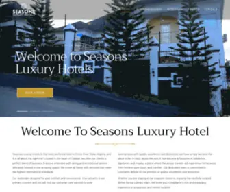 Seasonsluxuryhotels.com(Seasons Luxury Hotels) Screenshot