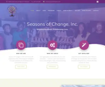 Seasonsofchangeinc.com(Enlightening Minds) Screenshot