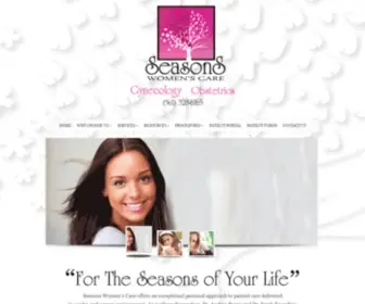 Seasonswomenscare.com(Seasons Women's Care) Screenshot