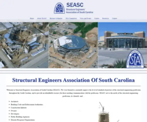 Seasouthcarolina.org(SEASC) Screenshot