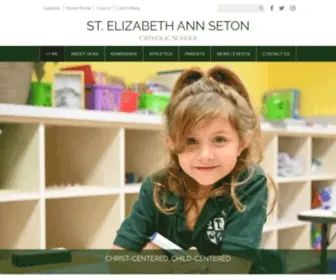 Seaspc.org(Elizabeth Ann Seton Catholic School) Screenshot