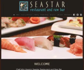 Seastarrestaurant.com(Seastar Restaurant & Raw Bar) Screenshot