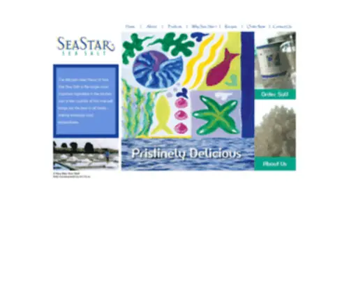 Seastarseasalt.com(Sea Star Sea Salt) Screenshot
