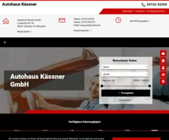 Seat-Chemnitz.de(Autohaus Kässner GmbH in Chemnitz OT Röhrsdorf) Screenshot