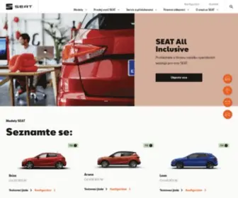 Seat.cz(SEAT ČR) Screenshot