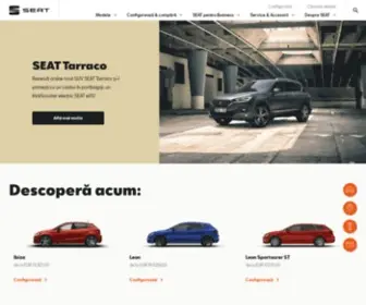 Seat.ro(Descoperă acum modelele SEAT) Screenshot