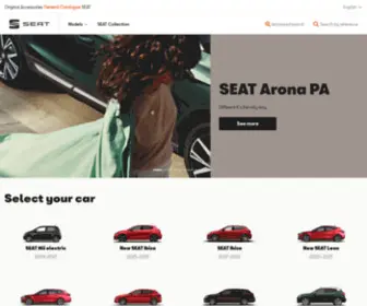 Seataccesoriescatalogue.net(SEAT Accessories General Catalogue) Screenshot