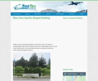 SeatacParking.org(SeaTac Parking) Screenshot