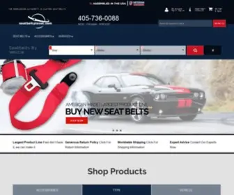 Seatbeltplanet.com(Aftermarket & Replacement Seat Belts) Screenshot