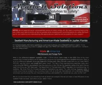 Seatbeltsolutions.com(Seatbelt Solutions) Screenshot