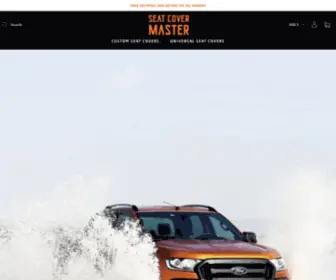 Seatcovermaster.com(Create an Ecommerce Website and Sell Online) Screenshot