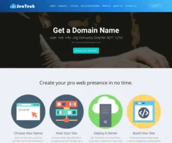 Seatechbd.com(Creates Your Online Presence) Screenshot