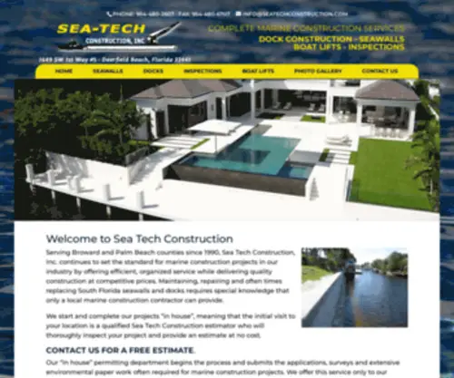 Seatechconstruction.com(Sea Tech Construction) Screenshot