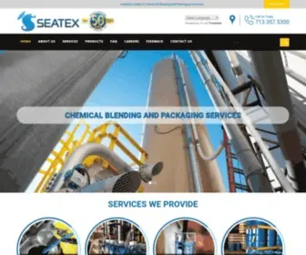 Seatexcorp.com(Houston) Screenshot