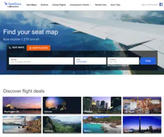 Seatguru.com(Airline Seat Maps) Screenshot