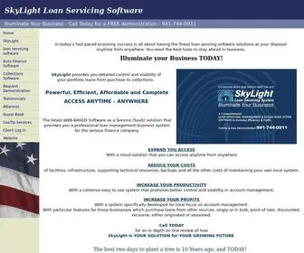 Seatip.com(SkyLight loan servicing and collections software) Screenshot