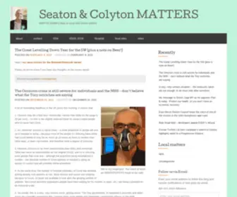 Seatonmatters.org(Seatonmatters) Screenshot