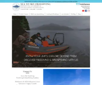 Seatoskyfreediving.com(Freediving School) Screenshot