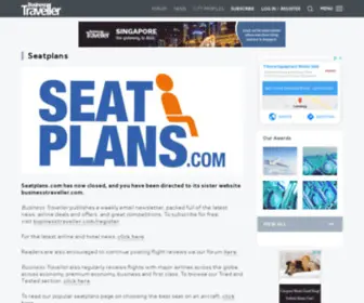 Seatplans.com(Helps you find the best seat for your flight) Screenshot
