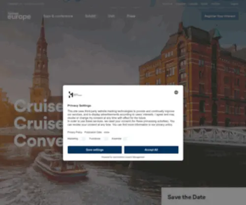 Seatrade-Europe.com(Cruise & River Cruise Convention) Screenshot