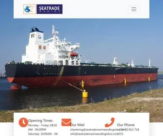 Seatrademarineandlogistics.com(SEATRADE MARINE & LOGISTICS SERVICES LTD) Screenshot