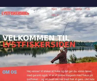 Seatroutfishing.dk(Lystfiskersiden) Screenshot