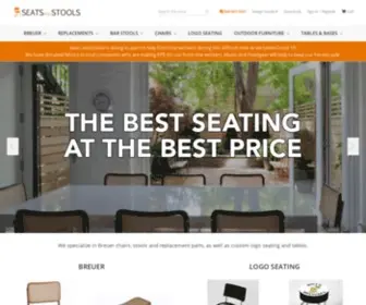 Seatsandstools.com(Custom Upholstered Seats) Screenshot