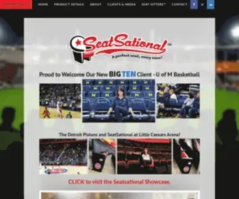 Seatsational.com(Event Marketing) Screenshot