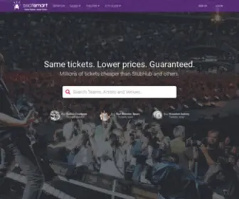 Seatsmart.com(Dit domein kan te koop zijn) Screenshot