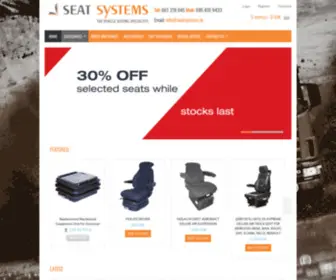 Seatsystems.ie(Seat Systems) Screenshot