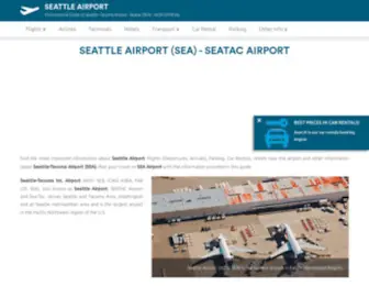 Seattle-Airport.com(Informational Guide to Seattle) Screenshot