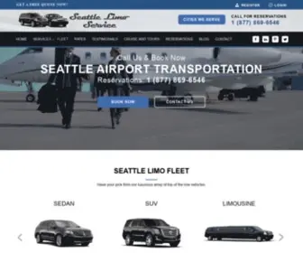 Seattle-Limo.com(Seattle Limo Town Car Service) Screenshot