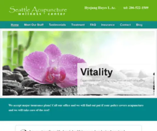 Seattleacupuncturewellness.com(Seattle Acupuncture Wellness Center) Screenshot
