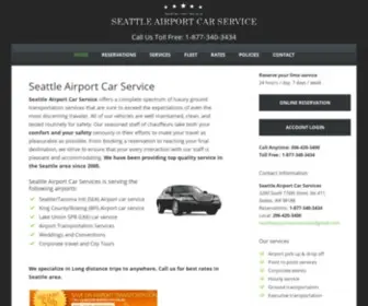 Seattleairportcarservices.com(Airport Transportation Services) Screenshot