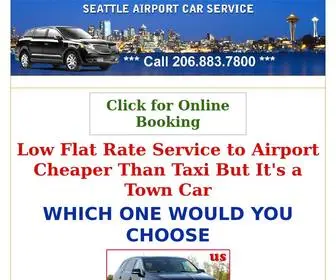 Seattleairportservice.biz(Seattle Airport Car Service) Screenshot