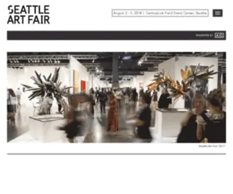 Seattleartfair.com(Seattle Art Fair) Screenshot