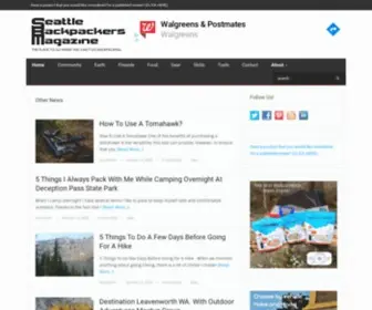 Seattlebackpackersmagazine.com(Seattle Backpackers Magazine) Screenshot