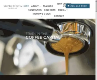 Seattlebaristaacademy.com(Seattle Barista Academy) Screenshot