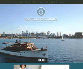 Seattleboatcruise.com(Seattle Boat Cruise) Screenshot