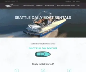 Seattleboatrentals.com(Seattle Boat Rentals) Screenshot