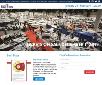 Seattleboatshow.com(Seattle Boat Show) Screenshot