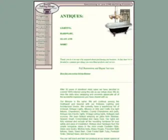Seattlebuildingsalvage.com(Antique and vintage building fixtures sales and restoration specialists) Screenshot