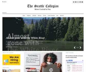 Seattlecollegian.com(The Seattle Collegian) Screenshot