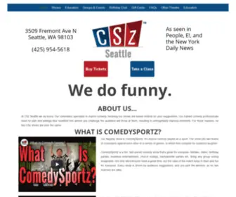 Seattlecomedygroup.com(Seattlecomedygroup) Screenshot