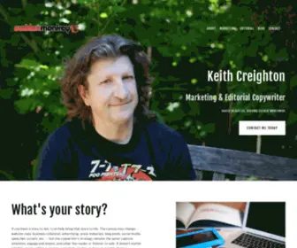 Seattlecopywriter.com(Keith Creighton) Screenshot