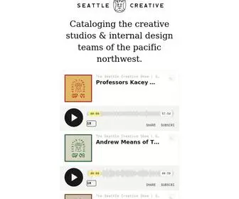 Seattlecreative.directory(Seattle Creative Directory) Screenshot