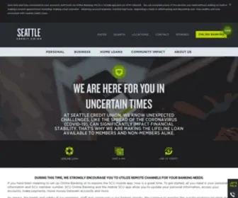 Seattlecu.com(Seattle Credit Union) Screenshot
